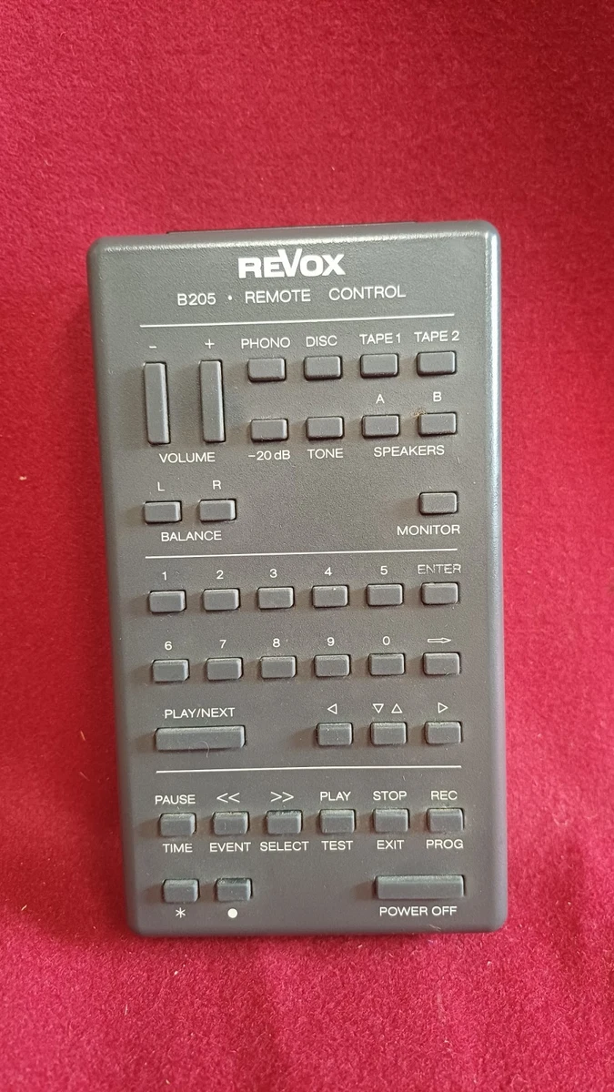 Mando a distancia Revox B205