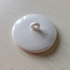 Antico Coperchio Porcellana Vaso Albarello Farmacia  Ginori ? Tappo 2