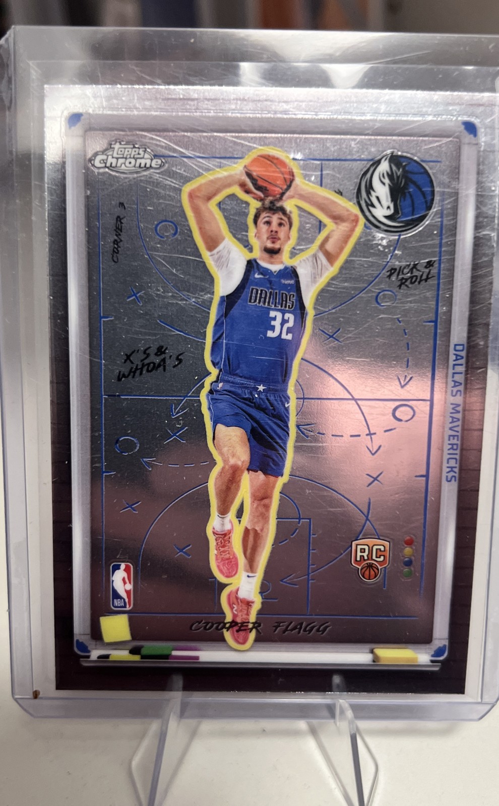 2025-26 Topps Chrome - X's and Whoa's! Cooper Flagg #XW-8 Refractor (RC)