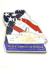 F98 USS Somerset CPO Chief Petty Officer Mess Challenge Coin