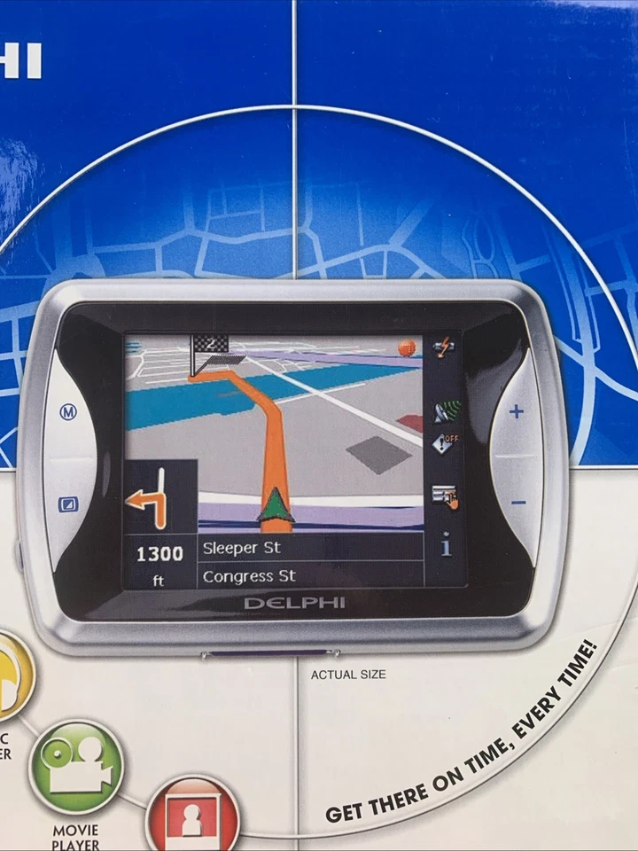 Delphi Portable GPS Navigation 200 New In Box Year 2006 T21  - Image 2 of 4