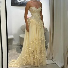 Sweetheart Applique Lace Up Sleeveless Straight Formal Evening Dresses Birthday