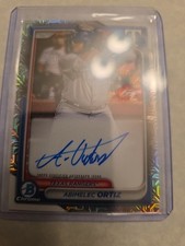 2024 Bowman Chrome - Mega Box Chrome Prospect Mojo Autographs Abimelec Ortiz 