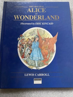 THE ORIGINAL ALICE IN WONDERLAND, Carroll, Lewis VINTAGE WHSmith exclusive RARE