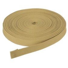 25Yard x 3/4" Width Nylon Webbing Strap Poly Flat Webbing Strapping Dark Khaki