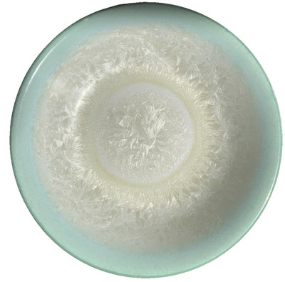 Portmeirion Starfire Collection Jade 8 5/8'' Bowl by Julian Teed made in Britain