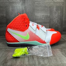 Nike Zoom Javelin Elite 3 Mens 9 Crimson White Volt Track Spikes NEW fz9626-100