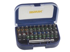 Image of IRWIN® Colour Coded Screwdriver Bit Set, 31 Piece