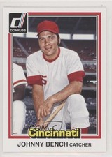 2015 Panini Donruss Inaugural 1981 Edition Johnny Bench #237 HOF fm5