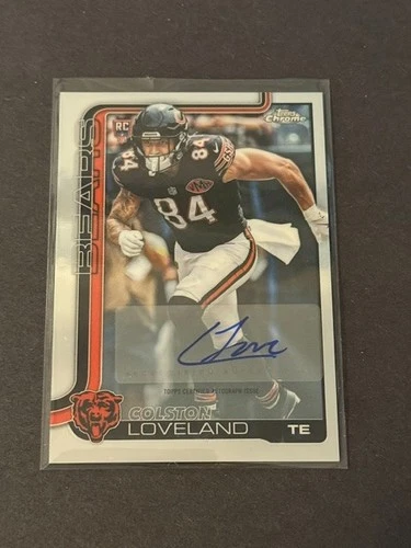 2025 Topps Chrome Colston Loveland Base (RAW)