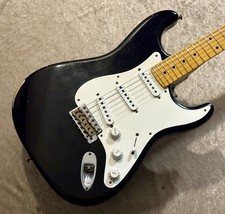 Fender Custom Shop Team Built 1957 Stratocaster Relic Black Used Electric Guitar