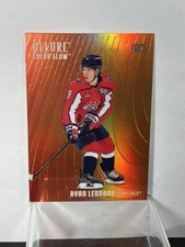 2025-26 Upper Deck Allure - Color Flow Ryan Leonard #CF-6 Red Orange (RC) 🔥🔥🔥