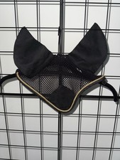 Unknown Brand Black/gold Bonnet Horse Size