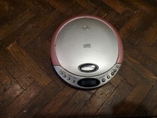 Durabrand Personal Portable Cd Player CD-566 Tested Working-pink, Bad Screen