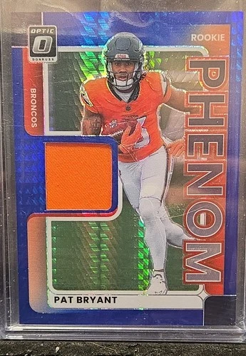 2025 Donruss Optic Pat Bryant Blue Hyper (RAW)