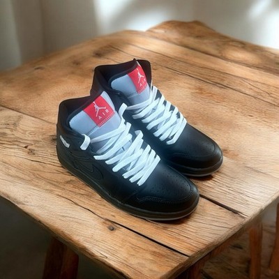 Nike Air Jordan 1 Mid SE Black Red Metallic Lifestyle NEW Shoes Men's Size 7