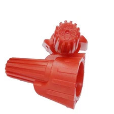 Wire Connectors Nuts Easy Twist 100PCs UL Listed Red Wire Cap Electrical Connect