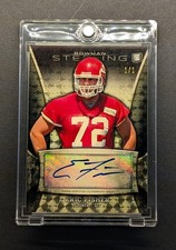 ERIC FISHER 1/1 Rookie Auto 2013 Bowman Sterling Gold Vinyl Supefractor SSP RC