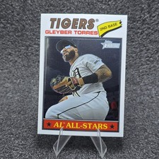 2026 Topps Heritage Gleyber Torres White Chrome Detroit Tigers