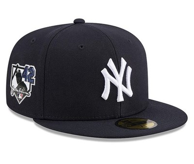 New York Yankees New Era 2026 Jackie Robinson Day 59FIFTY Fitted Hat, Navy 7 1/4