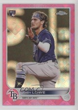 2022 Topps Chrome Logofractor Edition Pink Refractor 24/199 Josh Lowe #94 11kh