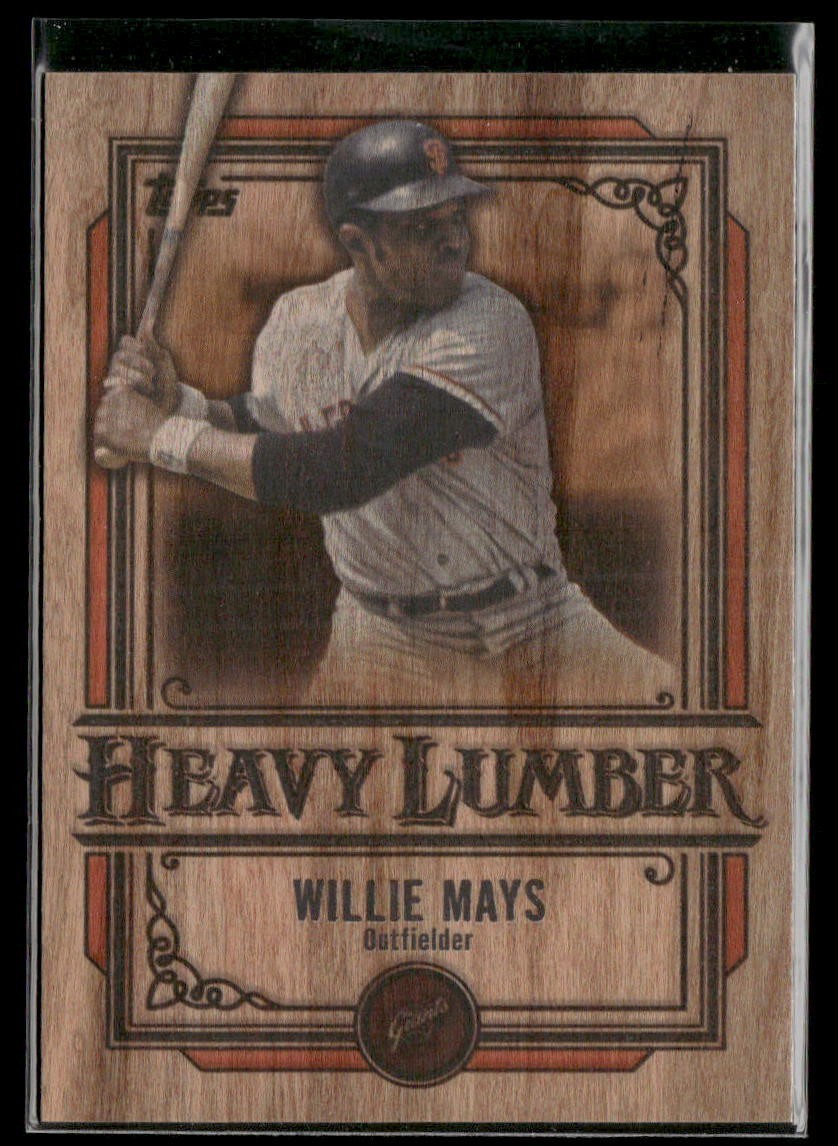 2025 Topps Willie Mays Heavy Lumber SP Giants #HL-14