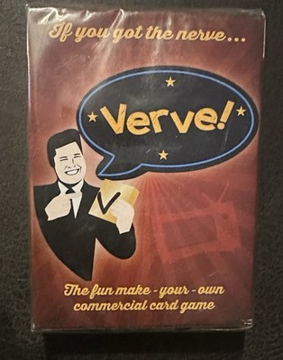 Verve card game. The fun make your own commercial card game.