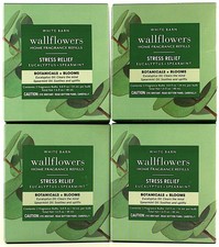 QTY 8 - Bath Body Works EUCALYPTUS SPEARMINT Wallflowers Home Oil Refills