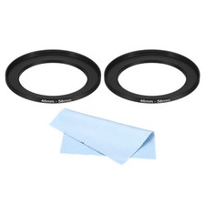 46mm-58mm Step Up Ring Camera Lens Filter Adapter Ring Filter with Cloth