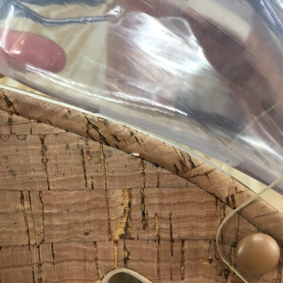 Босоножки женские Dolce Vita 8,5 Emol без шнуровки желтовато-коричневые прозрачные лакированная кожа на блочных каблуках - Изображение 4 из 4