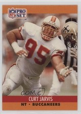 1990 Pro Set Curt Jarvis (No The Official NFL Card on Front) #657 Rookie RC 0s07. rookie card picture