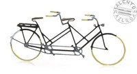 Artitec 387.270 Tandemfahrrad In Schwarzer Farbe Im MaßStab 1:87 H0