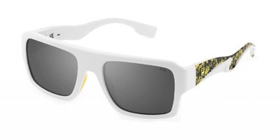 Fila SFI462 Bianco opaco 56/20/145 Herren Sonnenbrillen
