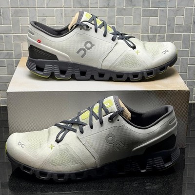 On Running Cloud X 3 Ice Eclipse Running Shoes Men s Size 12.5 US Swiss Engineer