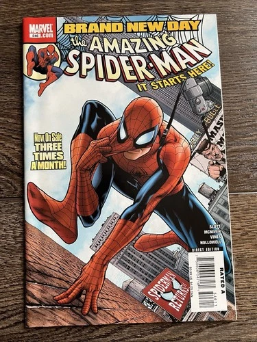Amazing Spider-Man # 546 - 1st Appearance Mr Negative, Brand New Day 2008 VF