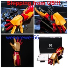 New in US  Wearable Iron Man MK42 Gauntlet Arm Voice/Remote Control Collection