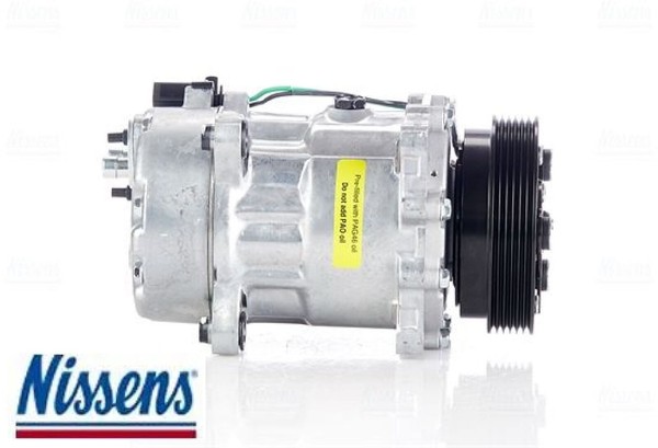 Nissens 890761 Kompressor FüR Klimaanlage Klimakompressor Kompressor-image