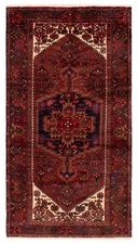Vintage Oriental Hand-Knotted Carpet 4'3" x 7'9" Traditional Wool Area Rug