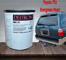 Ppg Deltron Dbc Basecoat 1 Pintfreeship Toyota 751 Evergreen Pearl