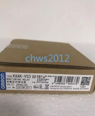 1 PCS NEW IN BOX   K8AK-VS3 24VAC/DC monitoring relay *wq