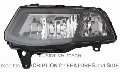 Fog Light Volkswagen Polo From 2014 Right 6C0 941 662 D With