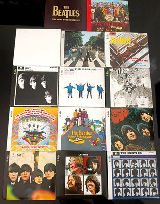 THE BEATLES - THE ORIGINAL STUDIO RECORDINGS LOTTO 13 CD + DVD REMASTERED 2009