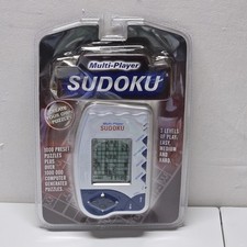 SUDOKU Handheld Electronic Game Multi Player Vtg NEW