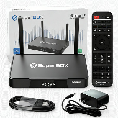 SuperBox S6 Pro Authorized Distributor | 24/7 Service | Same Day Shipping Urgent