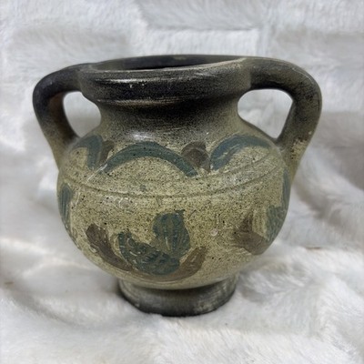 Rustic Handmade Indian Pottery Earthenware Jug From River Junction Pottery Works