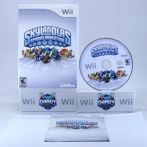 Skylanders Spyro's Adventure CIB W/ Manual - Wii