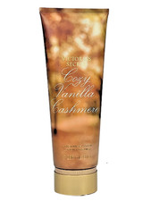 VICTORIA  S SECRET COZY VANILLA CASHMERE FRAGRANCE BODY LOTION CREAM 8 oz New