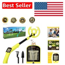 Lightweight Kids Metal Detector with Puppy LCD - Perfect for Outdoor Adventures