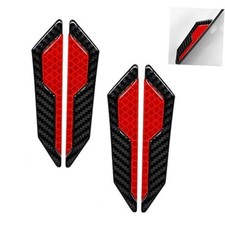 4PCS Car Door Edge Guard Stickers, Reflective Car Side Protection Sticker,
