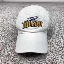 Toledo Rockets Hat Cap Strap Back Mens One Size White NCAA College Football Nike